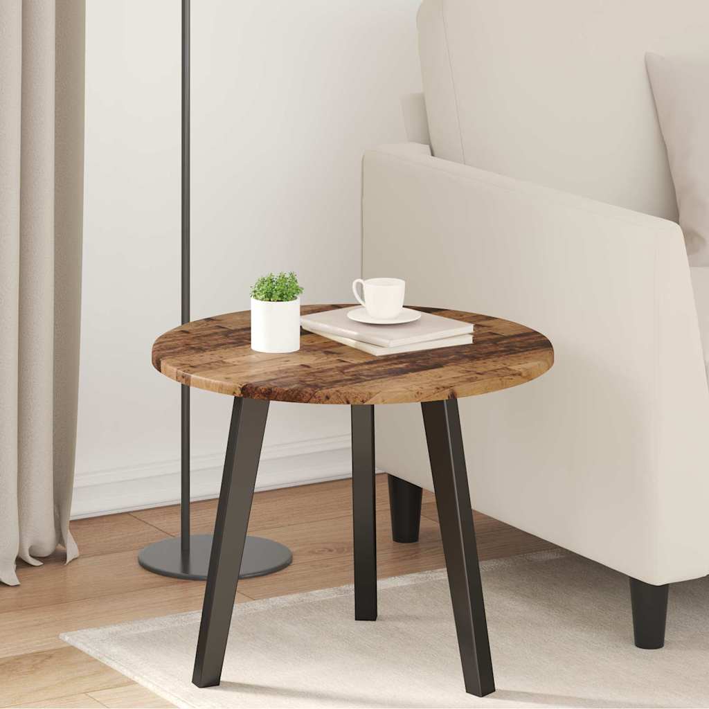 Tischplatte Altholz 50 x 50 x 1,5 cm Holzwerkstoff